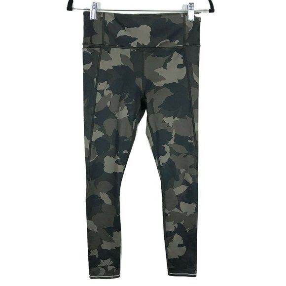 Athleta Pants - Athleta 353647 Brown/Khaki Camouflage leggings XS